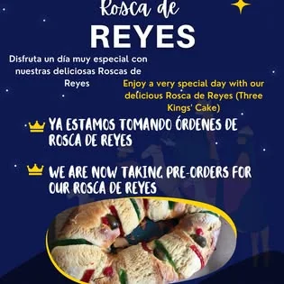 Seasonal bakery item from Panaderia Arroyo Facebook page